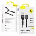 Blavec Cable Raptor braided - Type C to Type C - PD 60W 3A 1 met Blavec Cable Raptor braided - Type C to Type C - PD 60W 3A 1 met