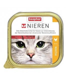 Complete diet cat food (pate) : Beaphar Nierdieet HUHN 100G.