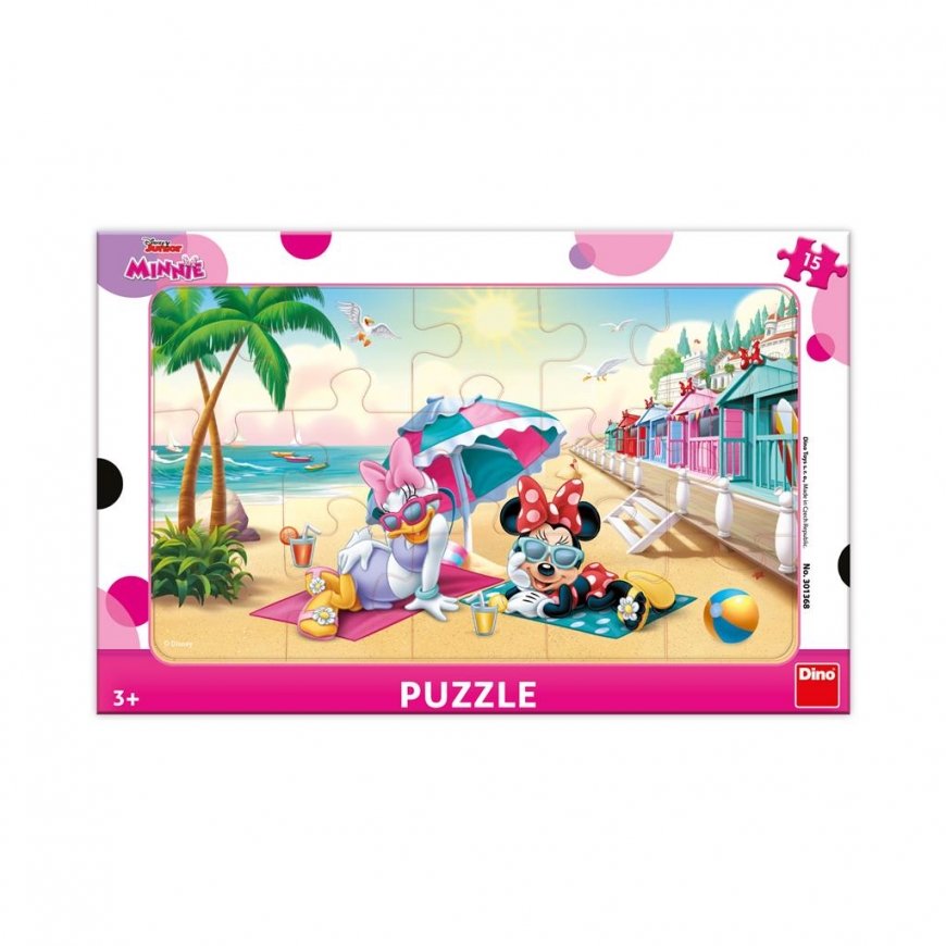 Dino small tile puzzle 15 pcs