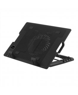 SBOX CP-12 atdzesējošais paliktnis portatīvajiem datoriem 43,9 cm (17.3") 1200 RPM Melns