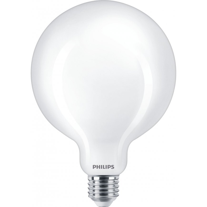 Philips Filamenttilamppu huurrettu 75W G120 E27