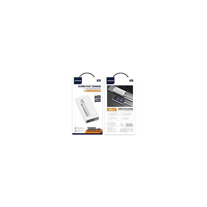 SENDEM PH82 powerbank 20000 mAh |