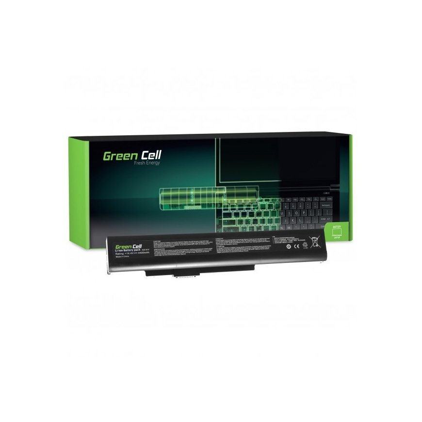 Green Cell MS04 kannettavan tietokoneen varaosa Akku