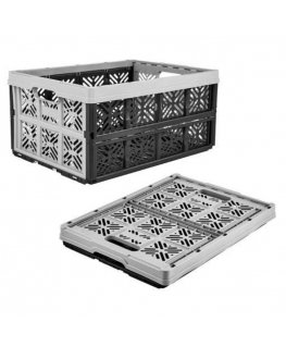 Folding box Ida 48x35x23cm 32L black