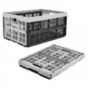 Folding box Ida 48x35x23cm 32L black Folding box Ida 48x35x23cm 32L black