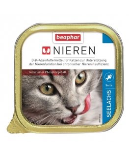 Complete diet cat food (pate) : Beaphar NIERDIEET SEELACHS 100G
