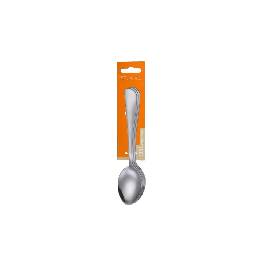 Teaspoons 3pcs. Classic 1,5mm