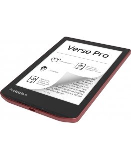 PocketBook Verse Pro электронная книга Сенсорный экран 16 GB Wi-Fi Черный, Красный