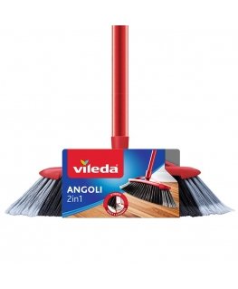 Vileda 4023103105126 luud Hoonesisene Kõvad harjased Must, Hall, Punane