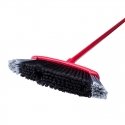 Vileda 4023103105126 broom Indoor Hard bristle Black, Grey, Red
