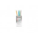 Lanberg PLU-5000EZ laido jungtis RJ-45 Permatomas Lanberg PLU-5000EZ laido jungtis RJ-45 Permatomas