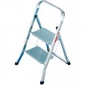 Folding step bench K70 StandardLine | aluminium | 2 steps, safet