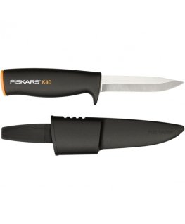 Fiskars K40 musta Kiinteä veitsen terä