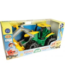 Lena GIGA TRUCKS Tractor with front loader & excavator