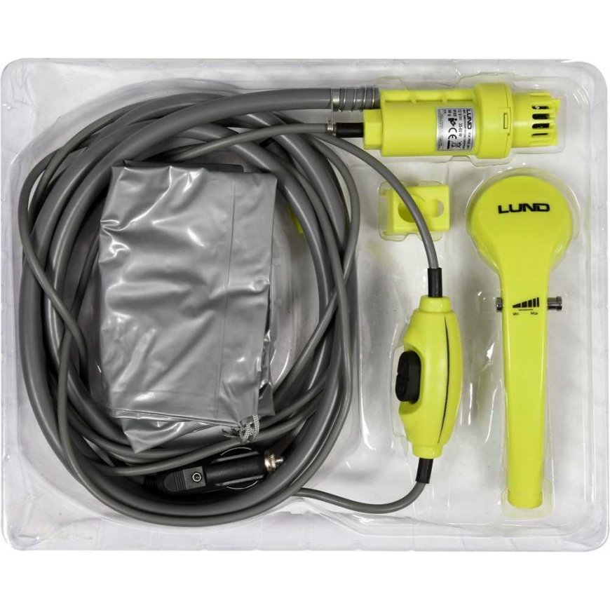 Lund Nešiojamas turistinis dušas | 12V | 10L / min (82991) – 3
