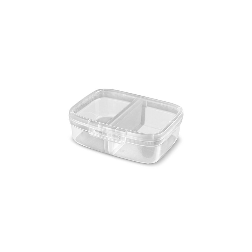 Food storage container rectangular with divider 1.8L Snap Box tr – 2