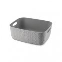 Basket Softex M 12,5L 37,9x29,2x14,3cm grey-brown Basket Softex M 12,5L 37,9x29,2x14,3cm grey-brown