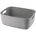 Basket Softex M 12,5L 37,9x29,2x14,3cm grey-brown Basket Softex M 12,5L 37,9x29,2x14,3cm grey-brown