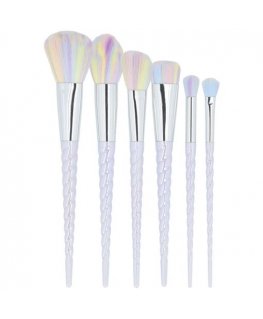 MIMO Makeup Brush Set Unicorn Pastel 6 Pcs