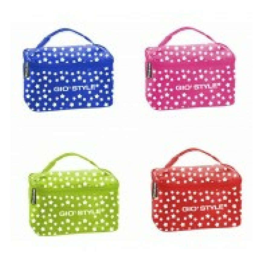 Thermal Lunch Bag Stars Lunch Bag assorted, red|green|blue|pink