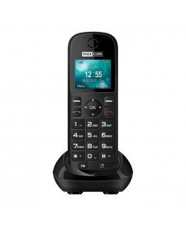 MaxCom MM35D DECT telefonas Juoda