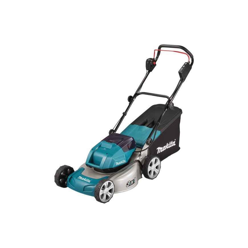 Makita DLM460Z zāles pļāvējs Baterija Melns, Zils