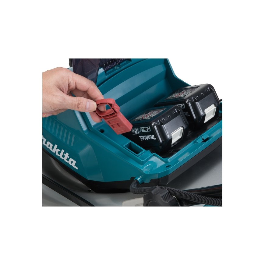 Makita DLM460Z lawn mower Battery Black, Blue – 3
