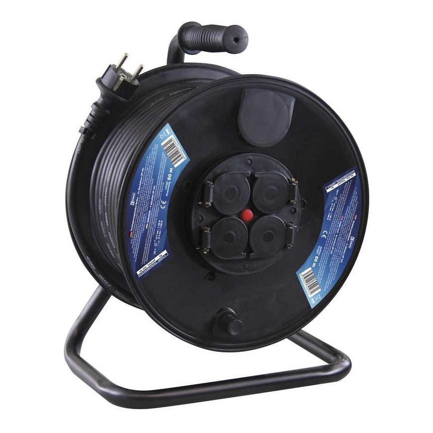 Emos Cable Reel 4 sockets 50m