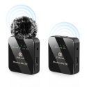 Wireless Lavalier Microphone PULUZ 1 TX + 1 RX Wireless Lavalier Microphone PULUZ 1 TX + 1 RX