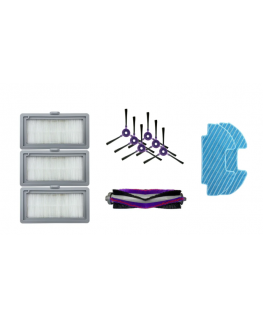 Midea | Spare Parts Kit: 6x Side Brush, 1x Main Brush, 3x HEPA
