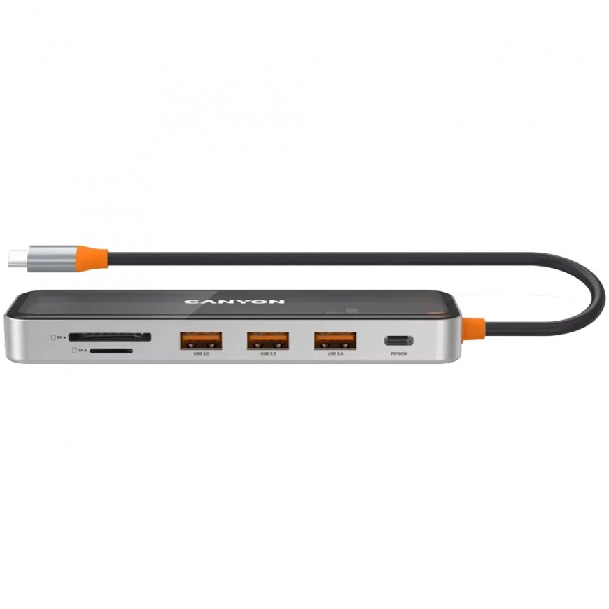 Canyon DS-13 USB Type-C 5000 Мбит/с Серый