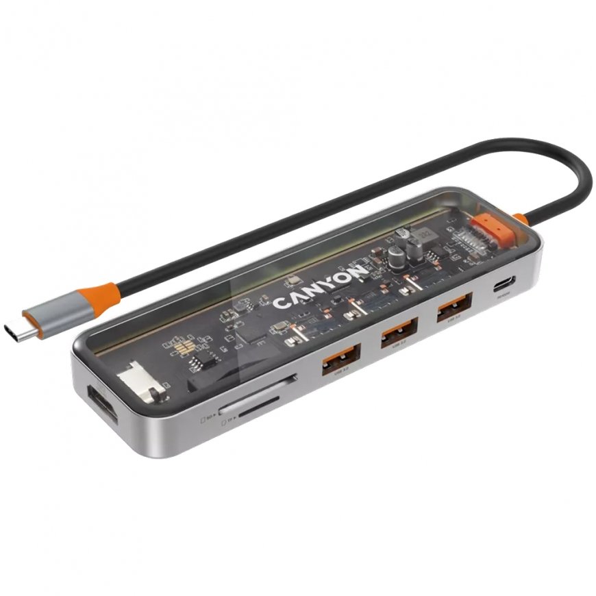 Canyon DS-13 C tipo USB 5000 Mbit/ai Pilka – 3