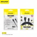 AWEI kabel CL-115L USB na Lightning czarny|black AWEI kabel CL-115L USB na Lightning czarny|black