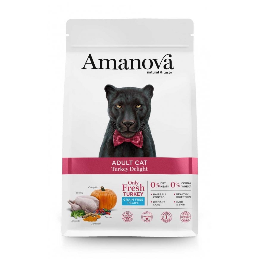 Amanova Adult Cat Turkey Delight 1,5kg – 2