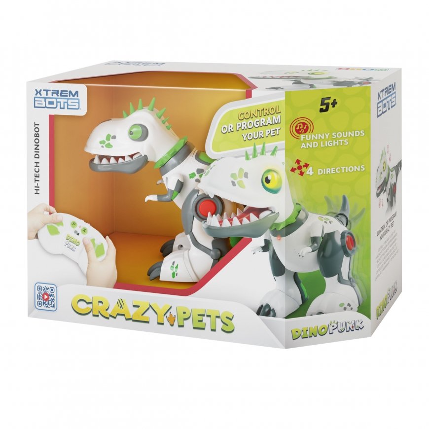 XTREM BOTS Crazy Pets Dino Punk