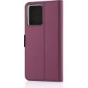 Wave BookCase -suojakuori, HMD Pulse Pro, Smoky Sangria Wave BookCase -suojakuori, HMD Pulse Pro, Smoky Sangria