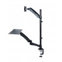 Maclean MC-681 monitor mount / stand 68.6 cm (27") Black Desk Maclean MC-681 monitor mount / stand 68.6 cm (27") Black Desk