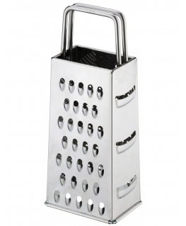Grater, steel, 9x6,5x21cm Kinghoff.