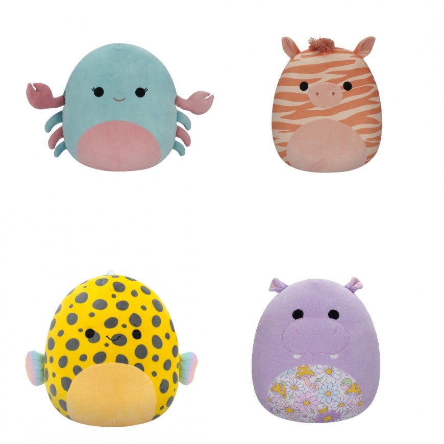 SQUISHMALLOWS W19 Plīša rotaļlieta, 35 cm