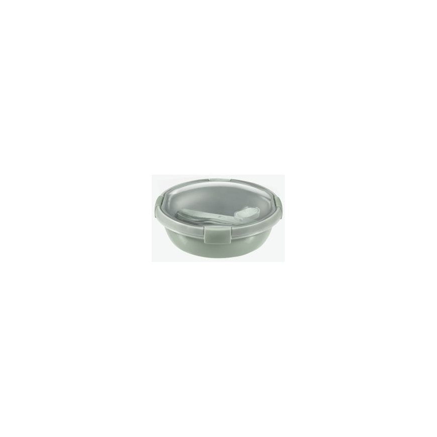 Food container Lunch round 1L Smart Eco To Go Ø20x7cm soft green
