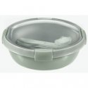 Food container Lunch round 1L Smart Eco To Go Ø20x7cm soft green Food container Lunch round 1L Smart Eco To Go Ø20x7cm soft green