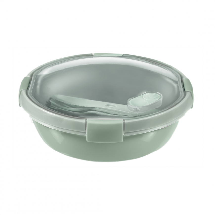 Food container Lunch round 1L Smart Eco To Go Ø20x7cm soft green – 2