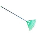 Leaf Rake with handle green 57cm Leaf Rake with handle green 57cm
