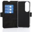 Wave BookCase -suojakuori, OnePlus Nord CE4 Lite, musta Wave BookCase -suojakuori, OnePlus Nord CE4 Lite, musta