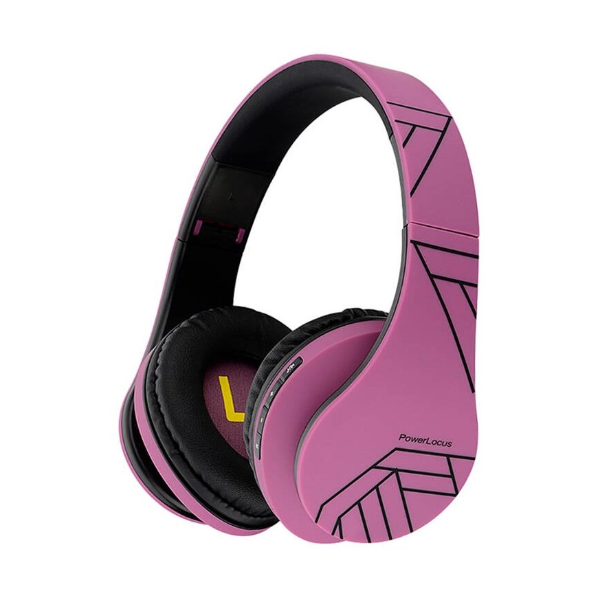 Wireless Headphones PowerLocus P2 (purple-black)