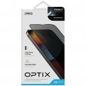 Uniq Optix Privacy Tempered Glass for iPhone 14|13|13 Pro with A Uniq Optix Privacy Tempered Glass for iPhone 14|13|13 Pro with A
