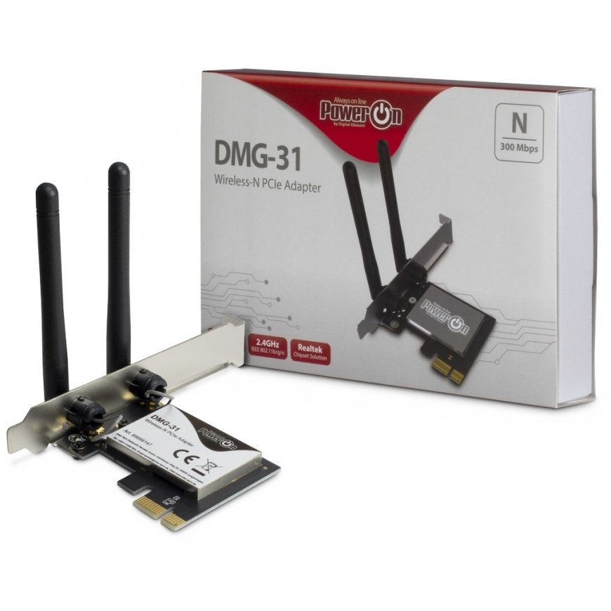 Inter-Tech DMG-31 Iekšējs WLAN 300 Mbit/s