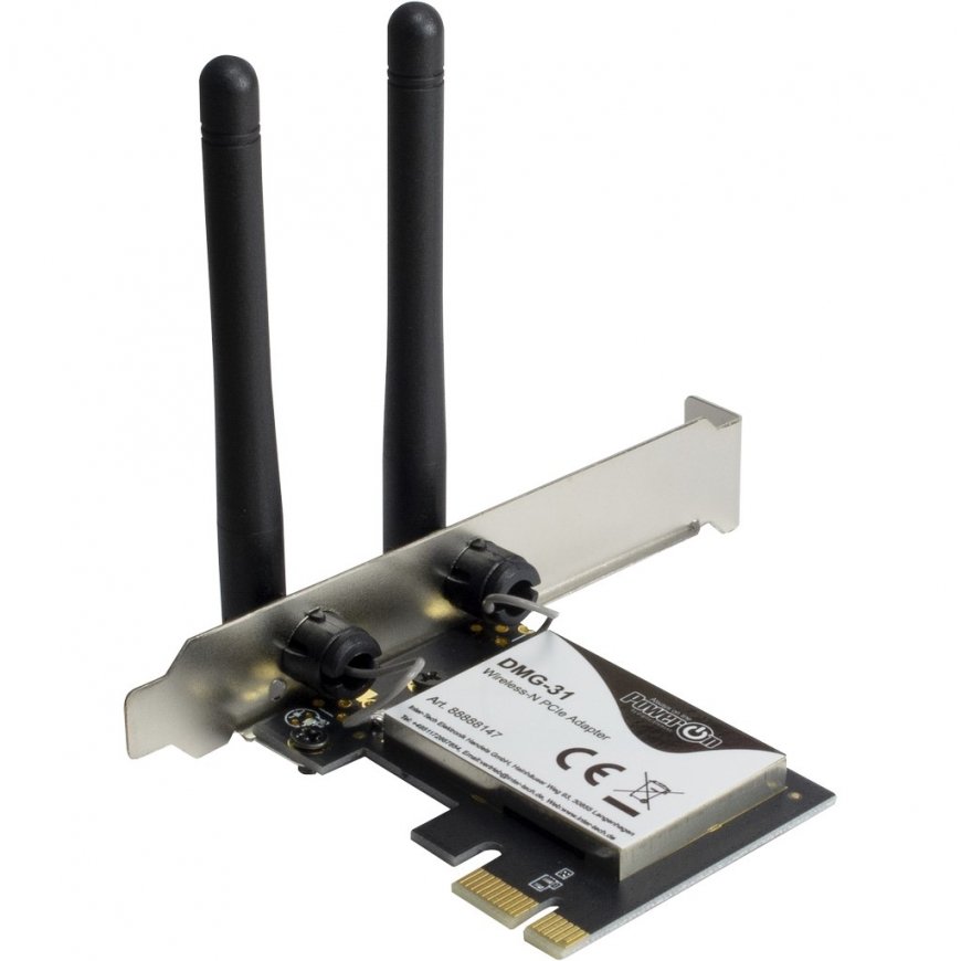 Inter-Tech DMG-31 Internal WLAN 300 Mbit/s – 4