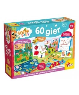 Carotina baby 60 educational games for kids 102877 LISCIANI