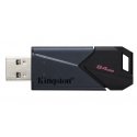 Kingston Technology DataTraveler Exodia Onyx USB-muisti 64 GB USB A-tyyppi 3.2 Gen 1 (3.1 Gen 1) mus Kingston Technology DataTraveler Exodia Onyx USB-muisti 64 GB USB A-tyyppi 3.2 Gen 1 (3.1 Gen 1) mus